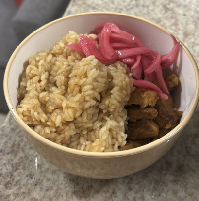 Refeição saudável de Plínio Neto